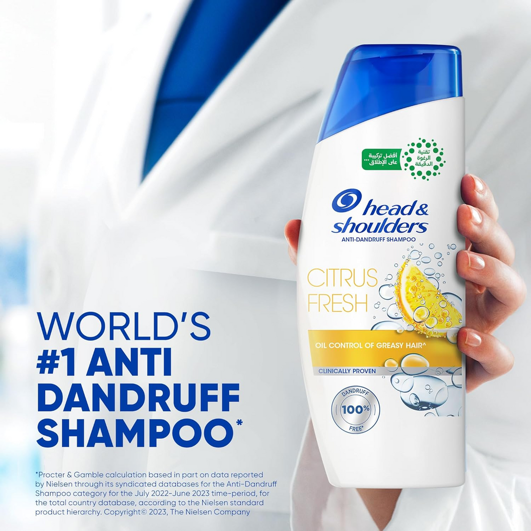 HEAD & SHOULDER CITRUS FRESH SHAMPOO 600ml