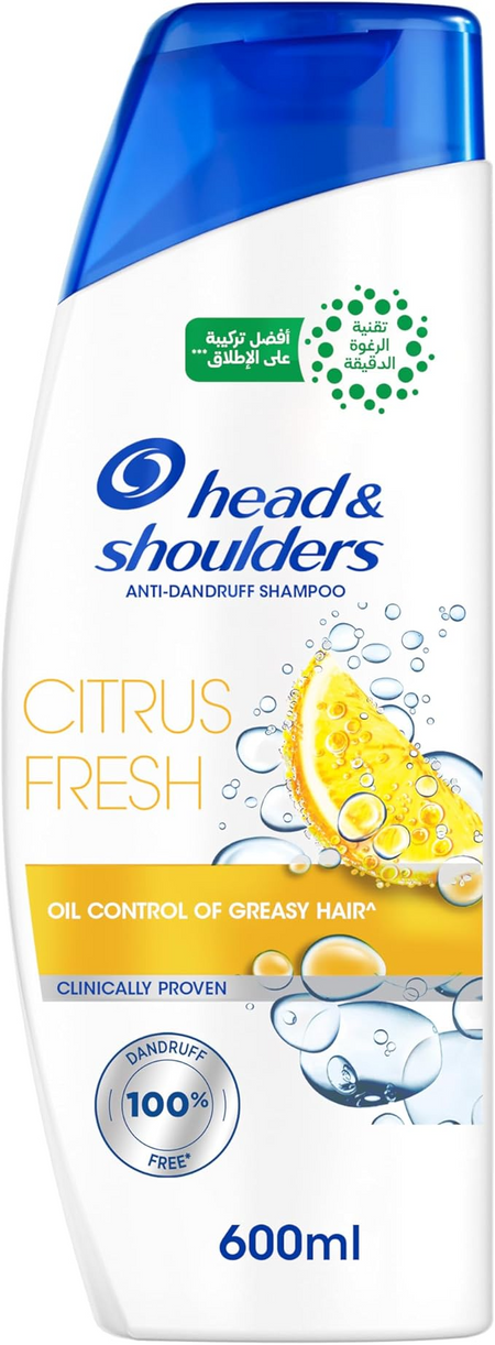 HEAD & SHOULDER CITRUS FRESH SHAMPOO 600ml