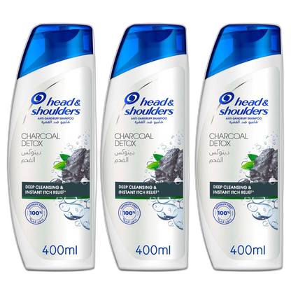 HEAD&SHOULDERS CHARCOAL DETOX 400ML