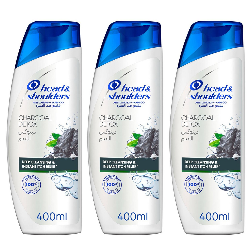 HEAD&SHOULDERS CHARCOAL DETOX 400ML