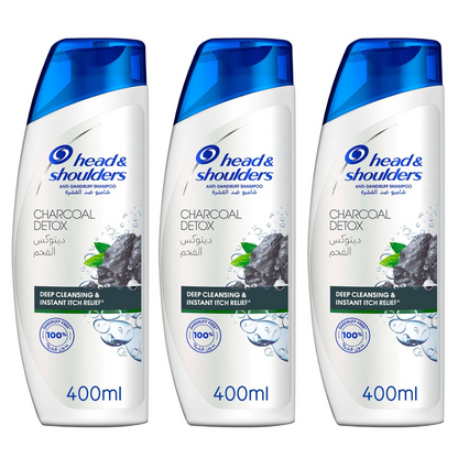 HEAD&SHOULDERS CHARCOAL DETOX 400ML