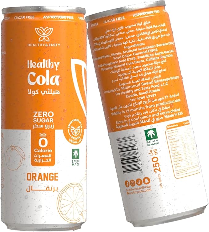 HEALTHY COLA ORANGE 250ml