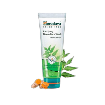 HIMALAYA NEEM PUR FACE WASH 50ML