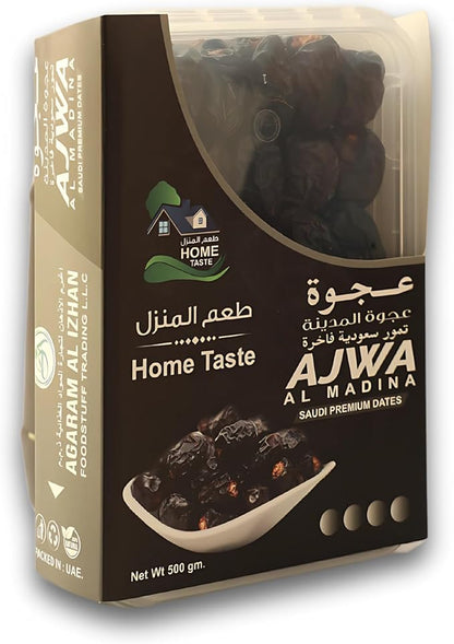 HOME TASTE AJWA PREMIUM DATES 500gm