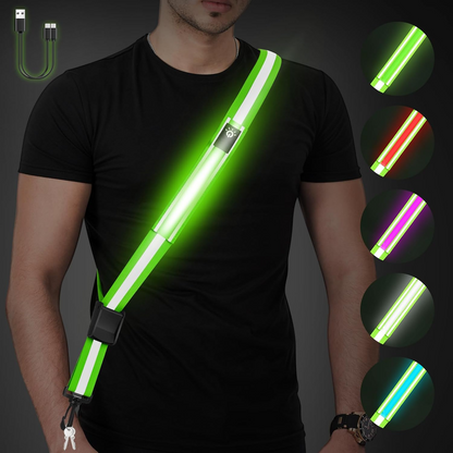 HR REFLECTIVE SAFETY BELT CL-026