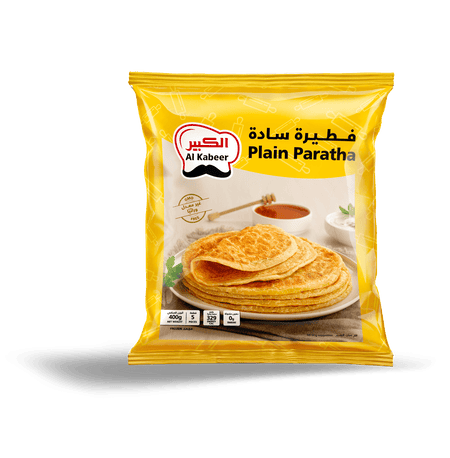 Al Kabeer Paratha Plain, 3x400g