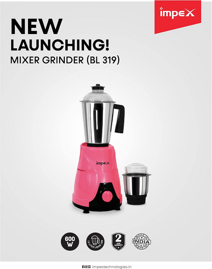 IMPEX 2 IN 1 MIXER GRINDER BL319C 1.5L