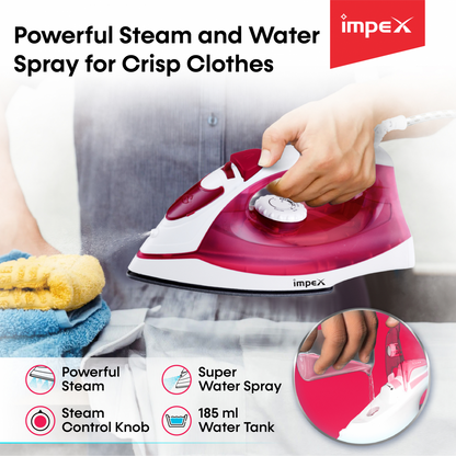 IMPEX ELECTRIC STEAM IRON IBS 401