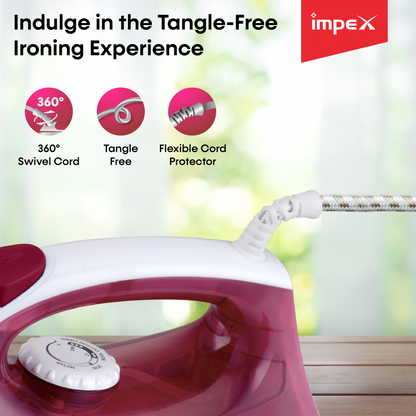 IMPEX ELECTRIC STEAM IRON IBS 401