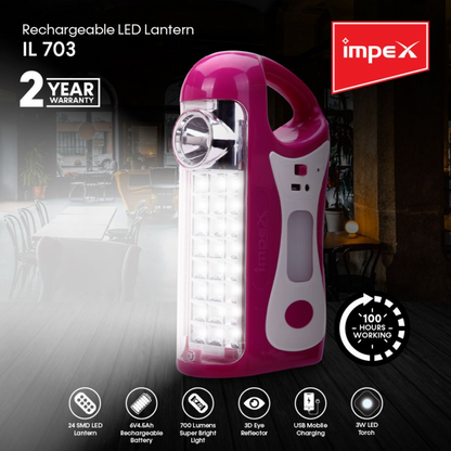 IMPEX LED LANTERN LIGHT IL703