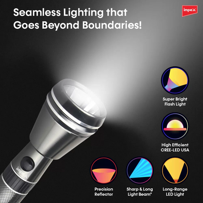 IMPEX RCH LED FLASHLIGHT LUMINC3