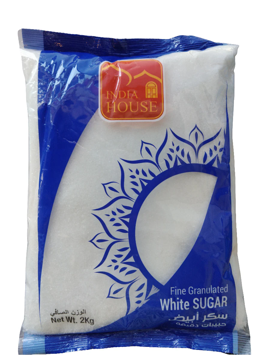 INDIA HOUSE WHITE SUGAR 2Kg