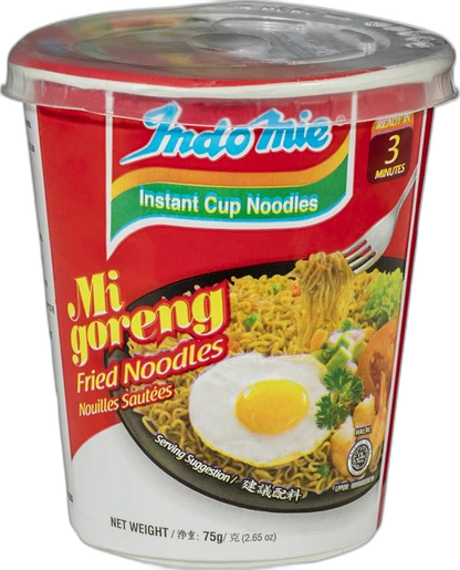 INDOMIE FRIES CUP NOODLES 3x75gm