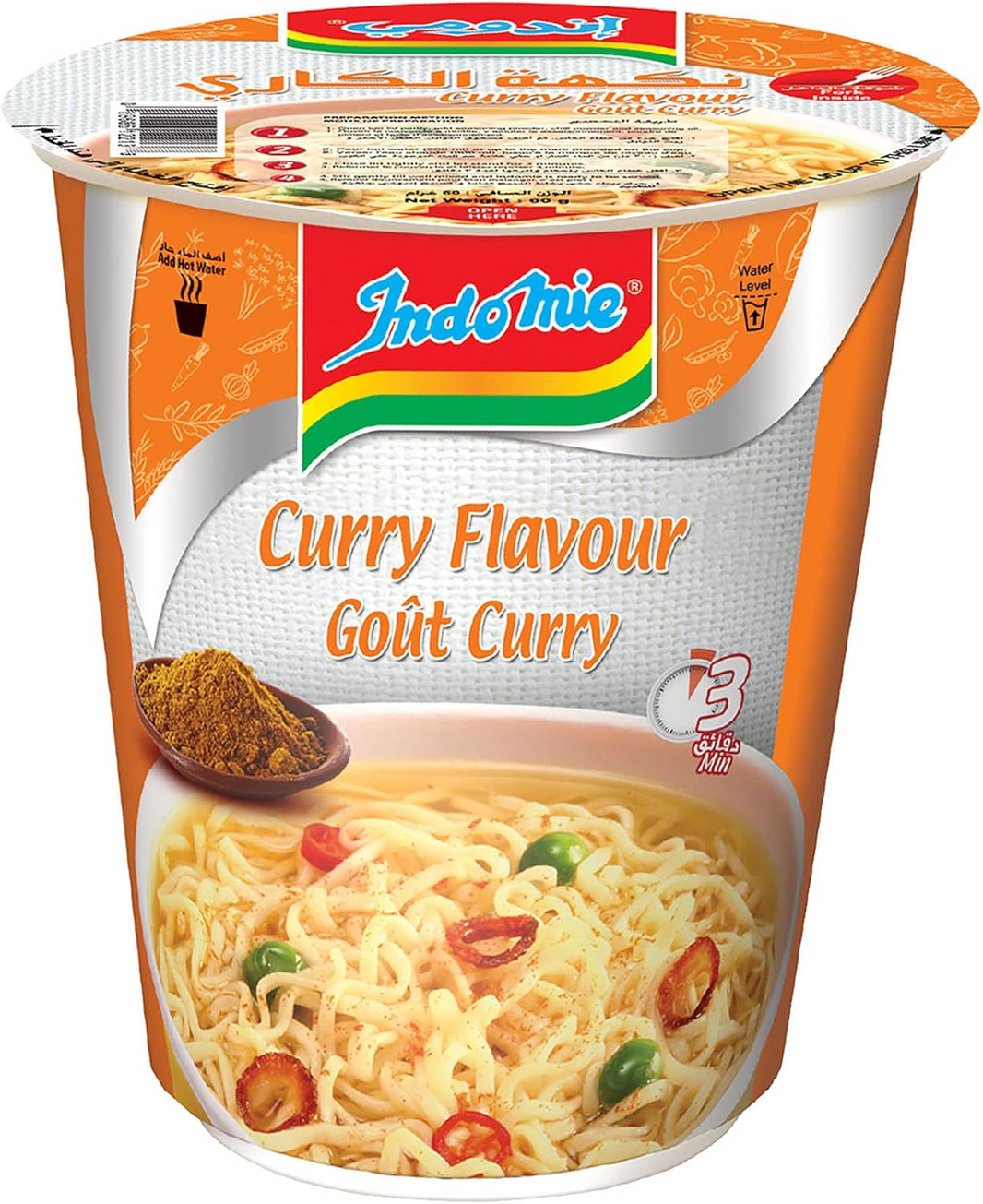 INDOMIE CURRY CUP NOODLE 60gm