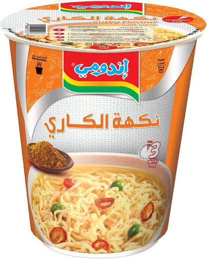 INDOMIE CURRY CUP NOODLE 60gm