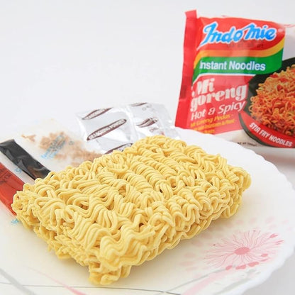INDOMIE HOT & SPICY FRIED NOODLES 10x80gm