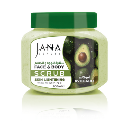JANA FACE&BODY SCRUB AVCD 600ML