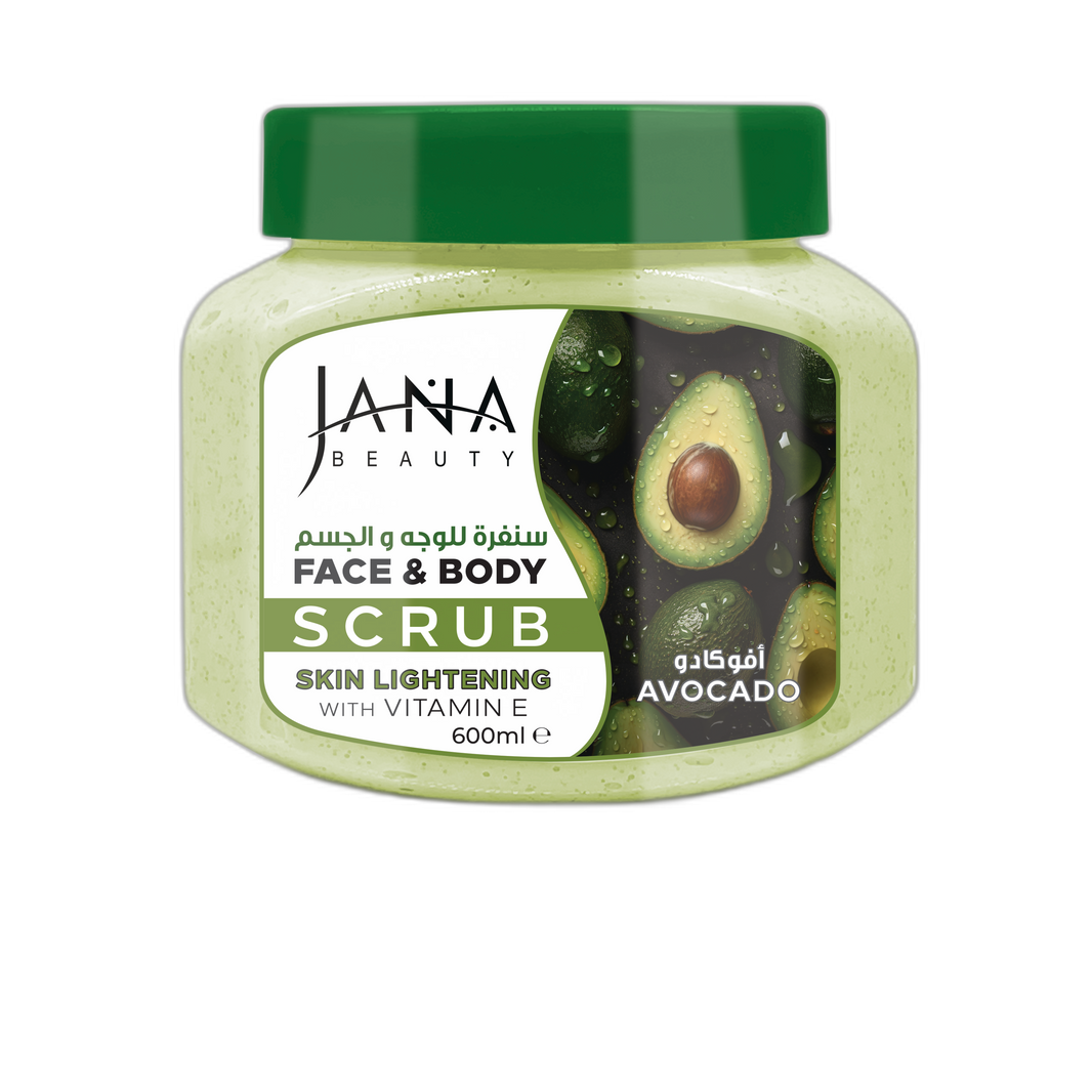 JANA FACE&BODY SCRUB AVCD 600ML