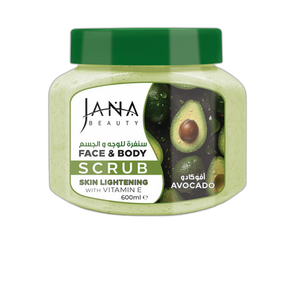 JANA FACE&BODY SCRUB AVCD 600ML