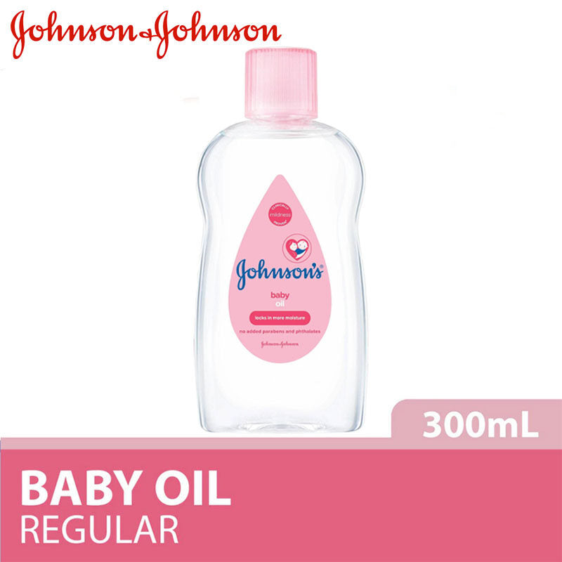 JOHNSONS BABY OIL 300mle