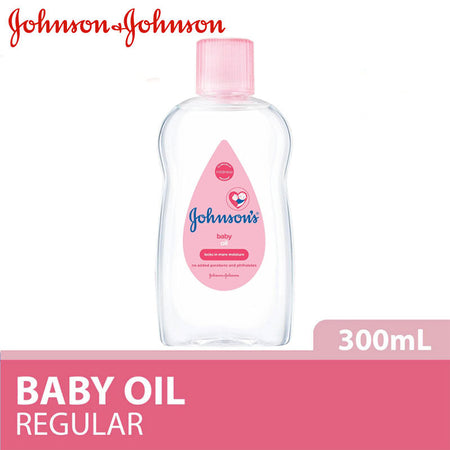 JOHNSONS BABY OIL 300mle