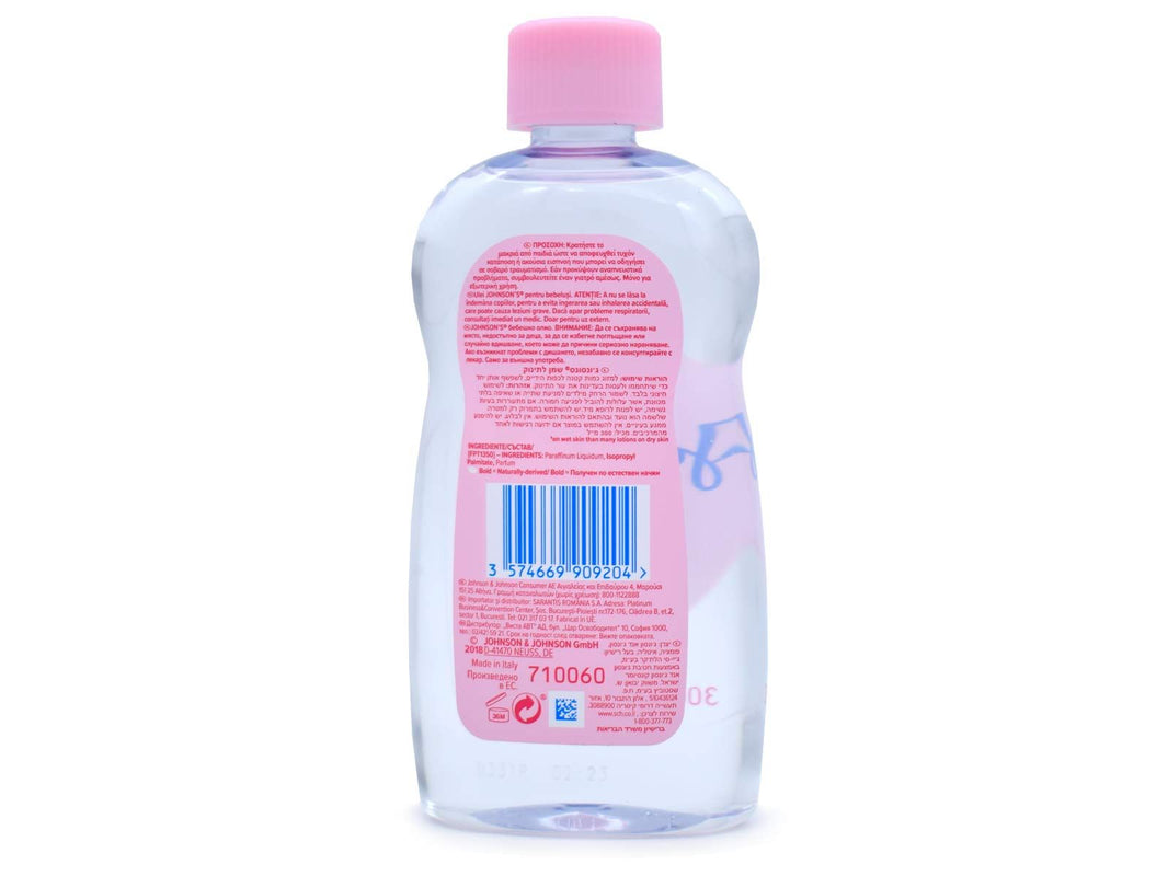 JOHNSONS BABY OIL 300mle