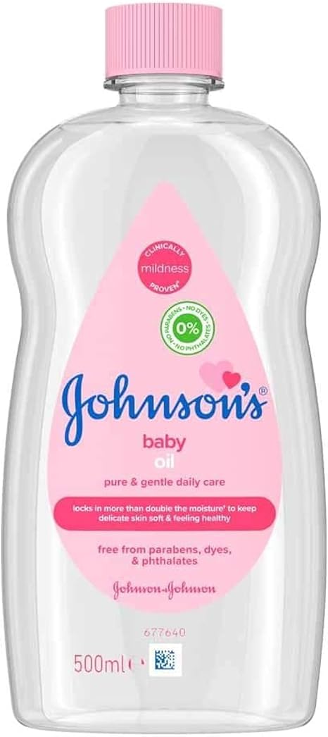 JOHNSONS BABY OIL 500ml