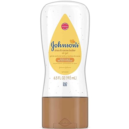 JOHNSONS SHEA&COCOA BUTTER OIL GEL 192ml