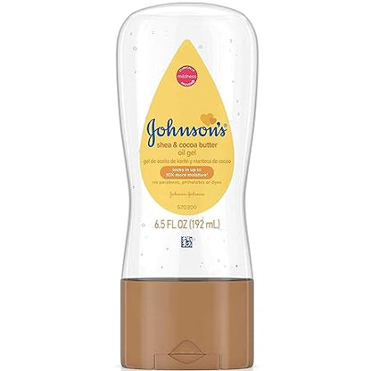 JOHNSONS SHEA&COCOA BUTTER OIL GEL 192ml
