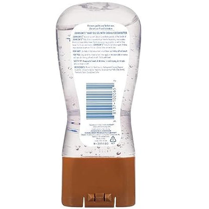 JOHNSONS SHEA&COCOA BUTTER OIL GEL 192ml