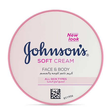 JOHNSONS SOFT FACE CREAM 200ml