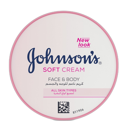 JOHNSONS SOFT FACE CREAM 200ml