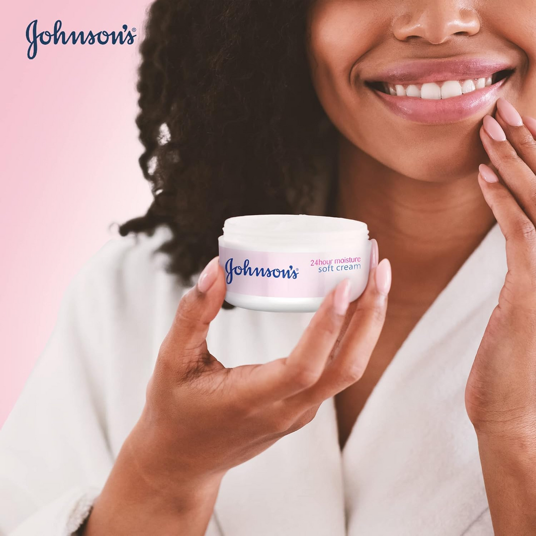 JOHNSONS SOFT FACE CREAM 200ml