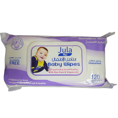 JULA BABY WIPES 2x120S