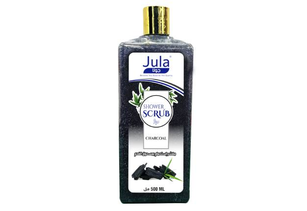 JULA CHARCOAL SHOWER SCRUB 500ml