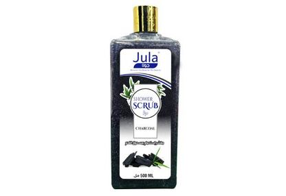 JULA CHARCOAL SHOWER SCRUB 500ml