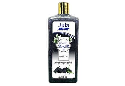 JULA CHARCOAL SHOWER SCRUB 500ml