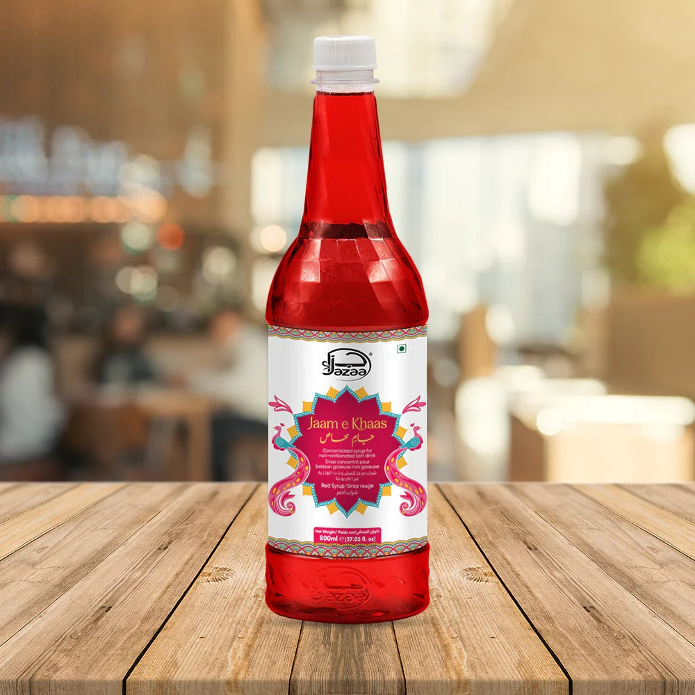 Jazaa Jaam E Khaas Red Syrup, 800ml