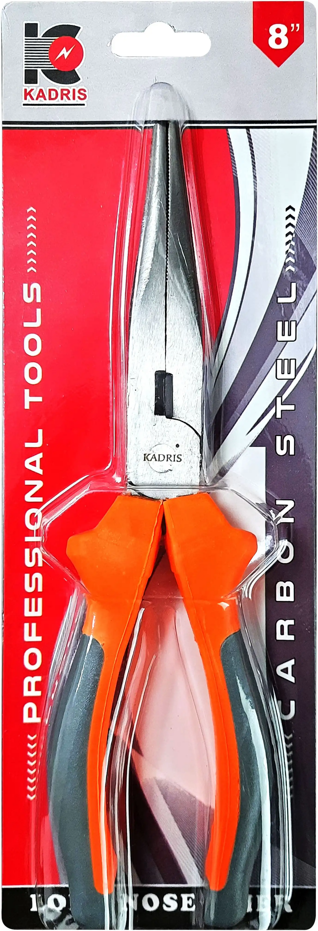 KADRIS LONG NOSE PLIER 8in