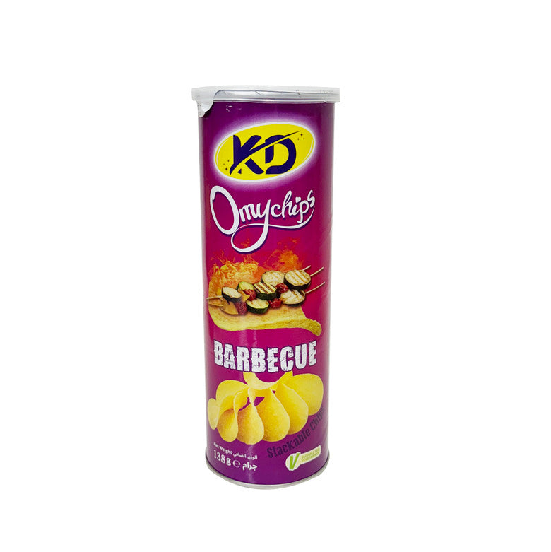 KD OMY BARBEQUE CHIPS 138gm