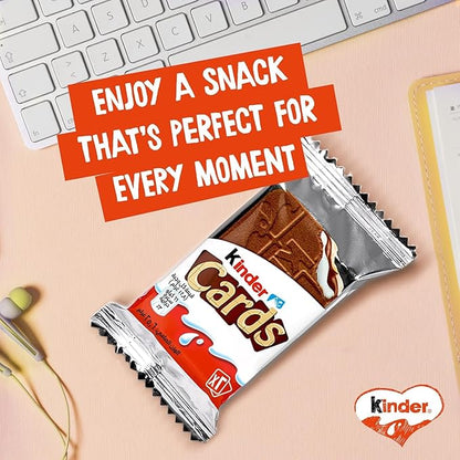 KINDER CARDS CHOCOLATE 25x6gm