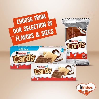 KINDER CARDS CHOCOLATE 25x6gm