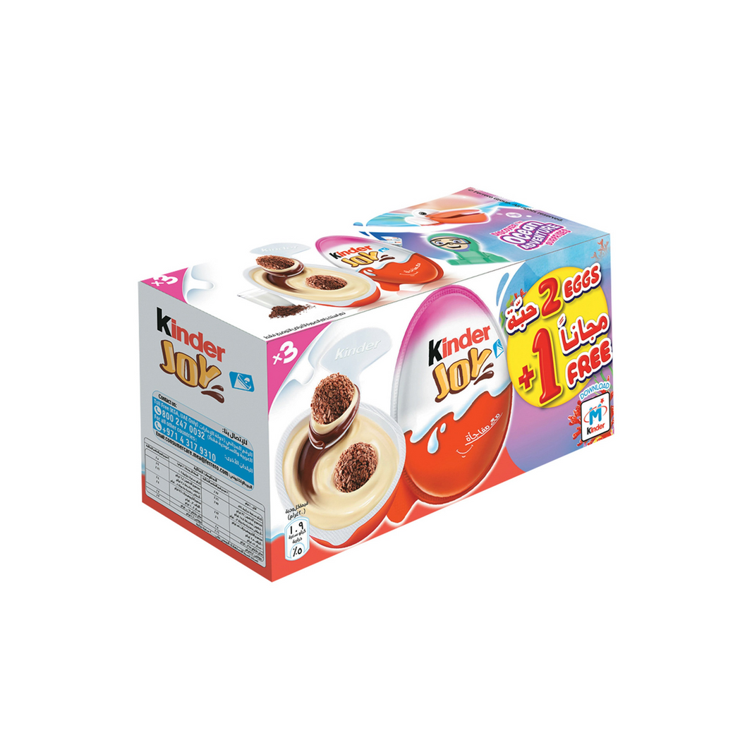 KINDER JOY 3x20gm
