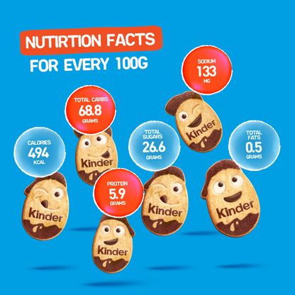 KINDER KINDERINI CHOCLATE 250gm