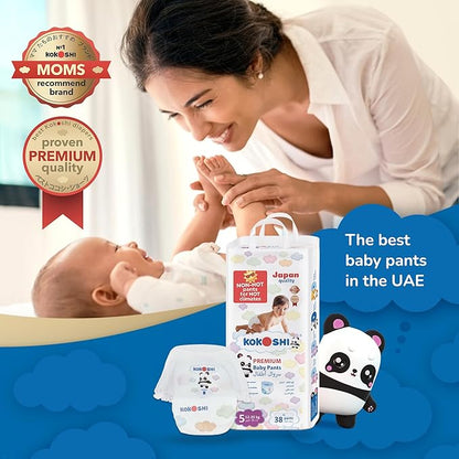 KOKOSHI BABY DIAPERS 38Pcs 12-20Kg