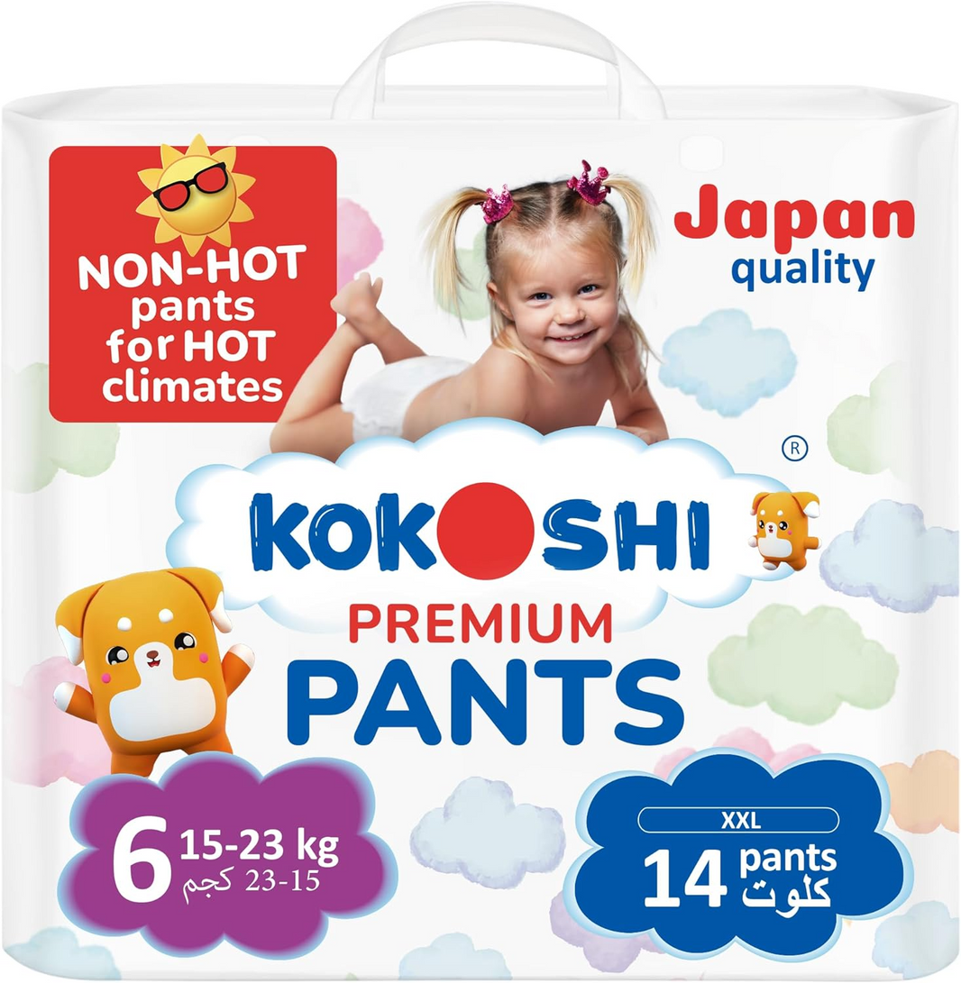 KOKOSHI BABY DAIPERS 14Pcs 15-23Kg