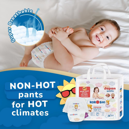 KOKOSHI BABY DIAPERS 28Pcs 15-23Kg