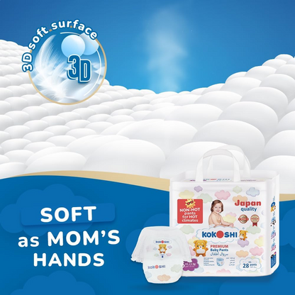 KOKOSHI BABY DIAPERS 28Pcs 15-23Kg