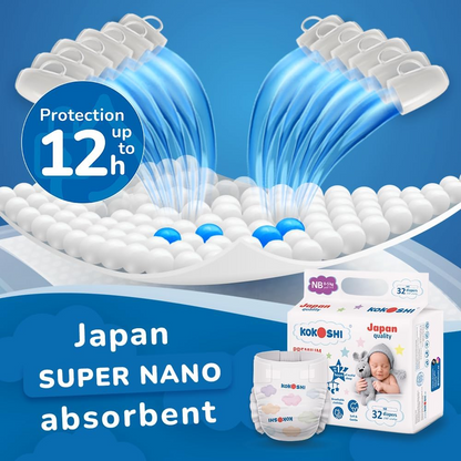 KOKOSHI BABY DIAPERS 32Pcs 0-5Kg