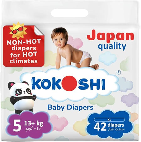 KOKOSHI BABY DIAPERS 42Pcs 13Kg